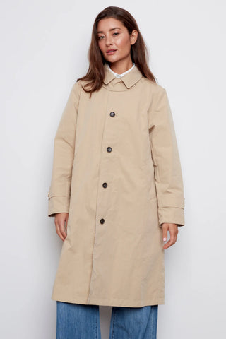 Chloe Reversible Loose Fitting Trenchcoat