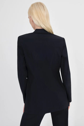 Valbella Tech Stretch Shawl Collar Blazer with Utility Zip Pockets
