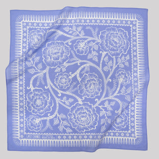 Cotton Bandana - OS - Ramblle in Periwinkle