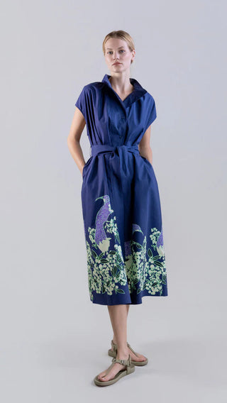 peacock midi dress Peacock Dreams S-S Midi Dress