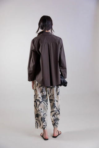 Tropic Sketch Fluid Tailored Pant