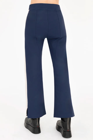 Bobbi Tech Stretch Cropped Pant with Side Contrast Stripe