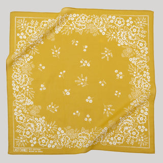 Cotton Bandana - OS - Field in Chartreuse