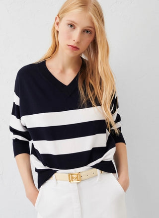 Marella Granito Striped Sweater
